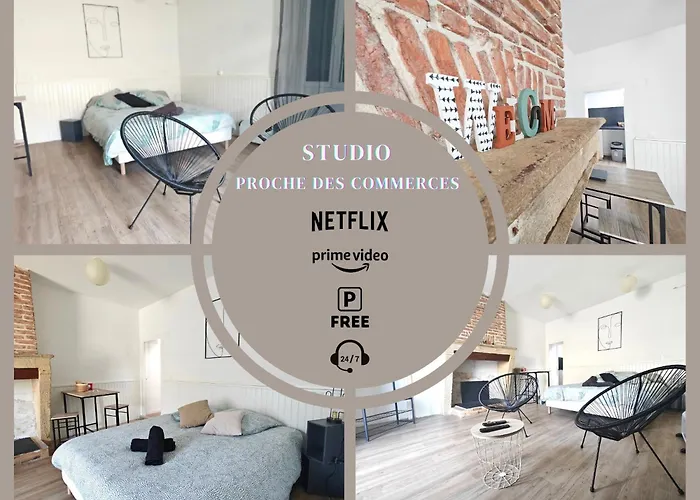 Studio Entier Proche Des Commerces - 1 A 2 Pers -