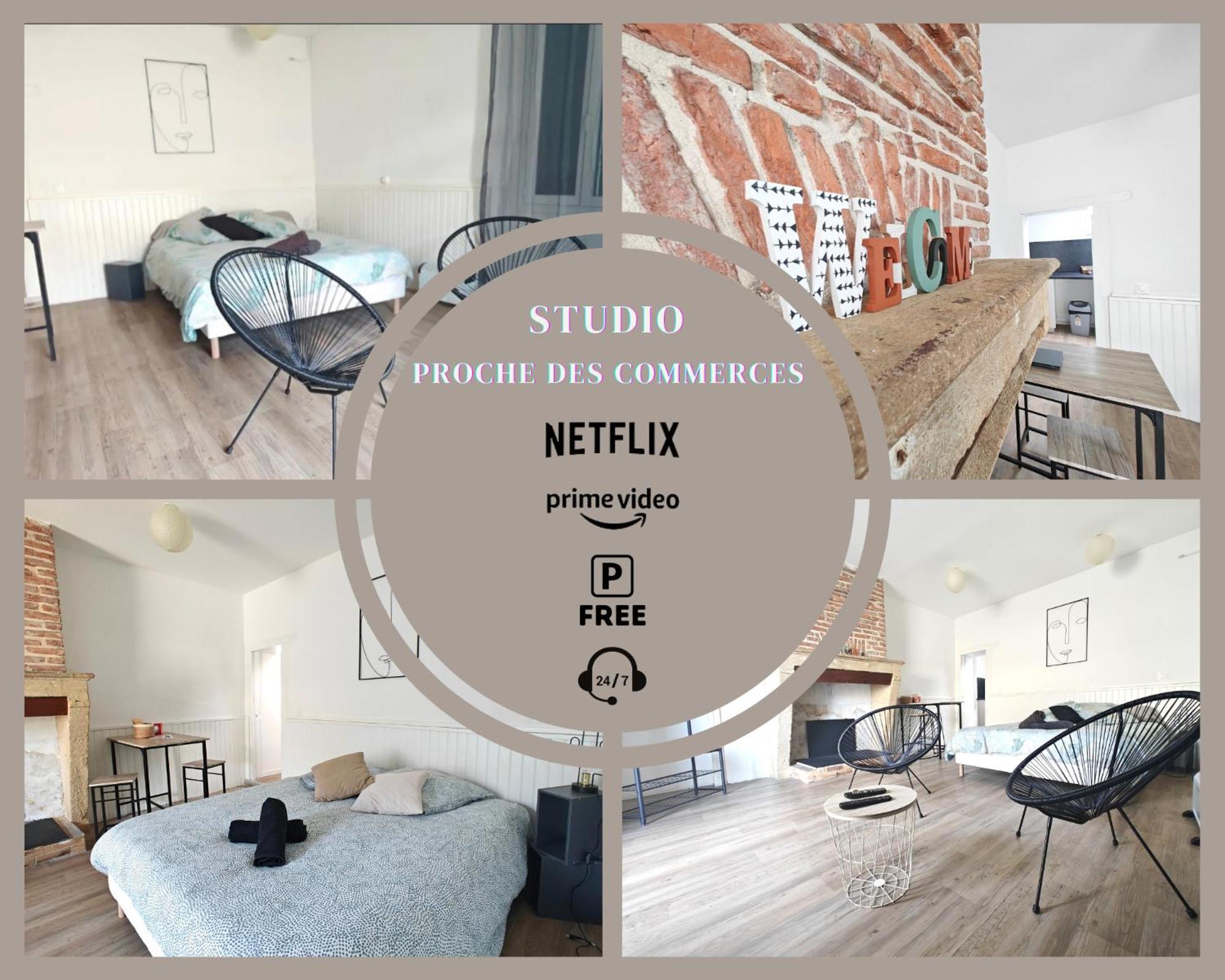 Apartment Entier Proche Des Commerces - 1 A 2 Pers -